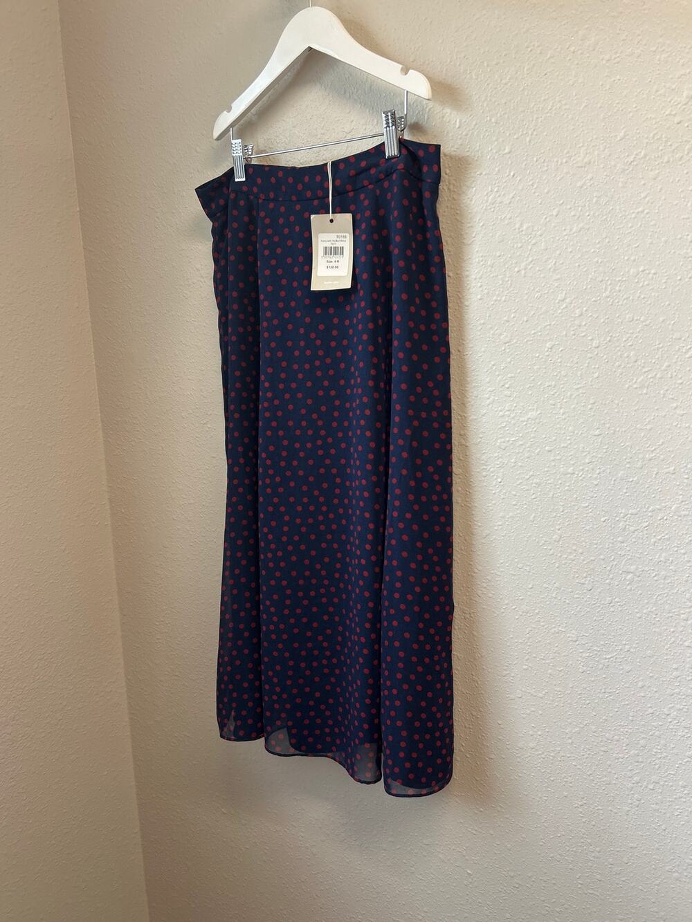 Boden Serena polka dot business casual midi skirt Size 6R